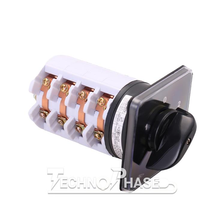 کلید گردان 63 آمپر TRS (سه فاز دو دور) مدل 6309